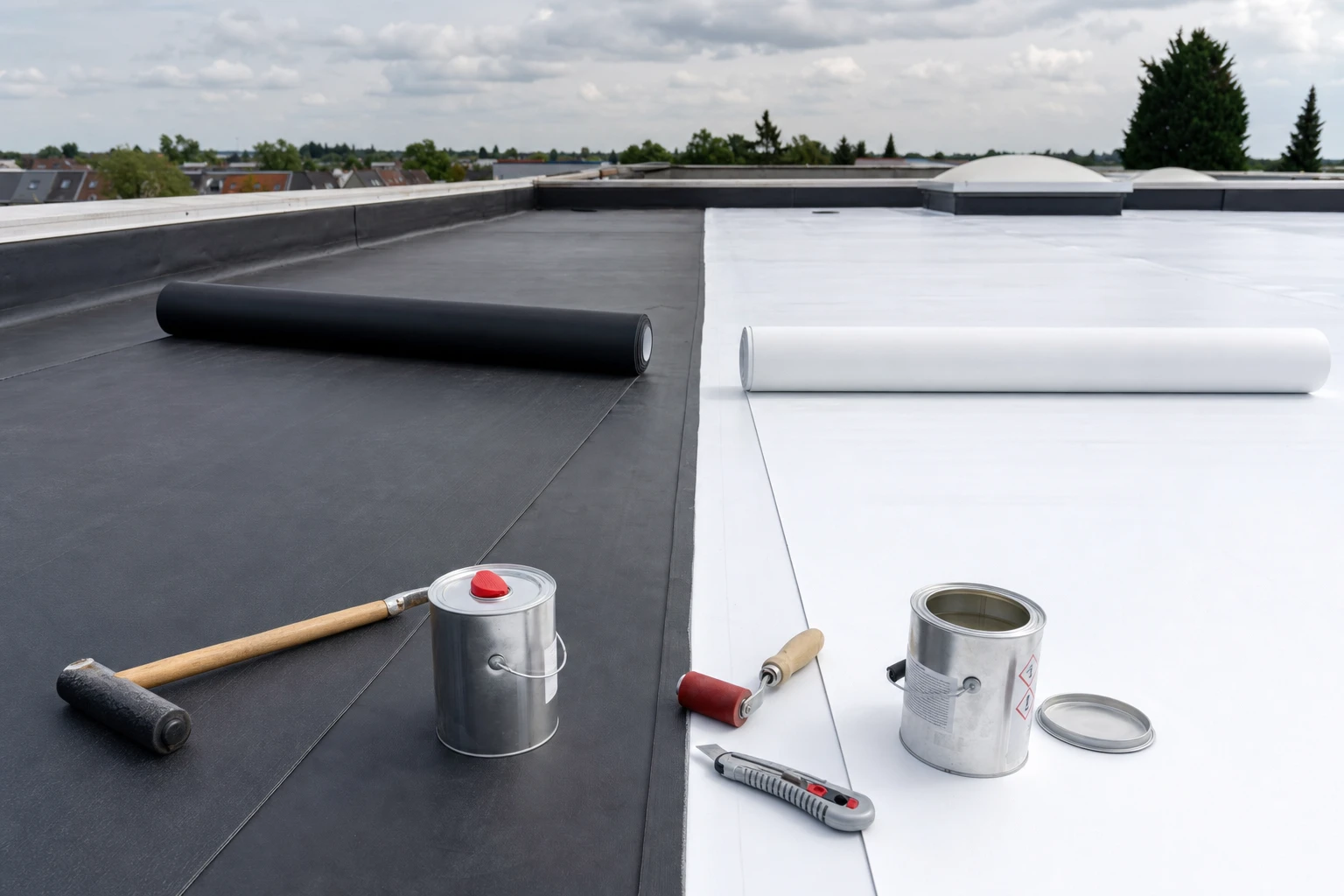 EPDM oder PVC: Unterschiede, Vor- und Nachteile