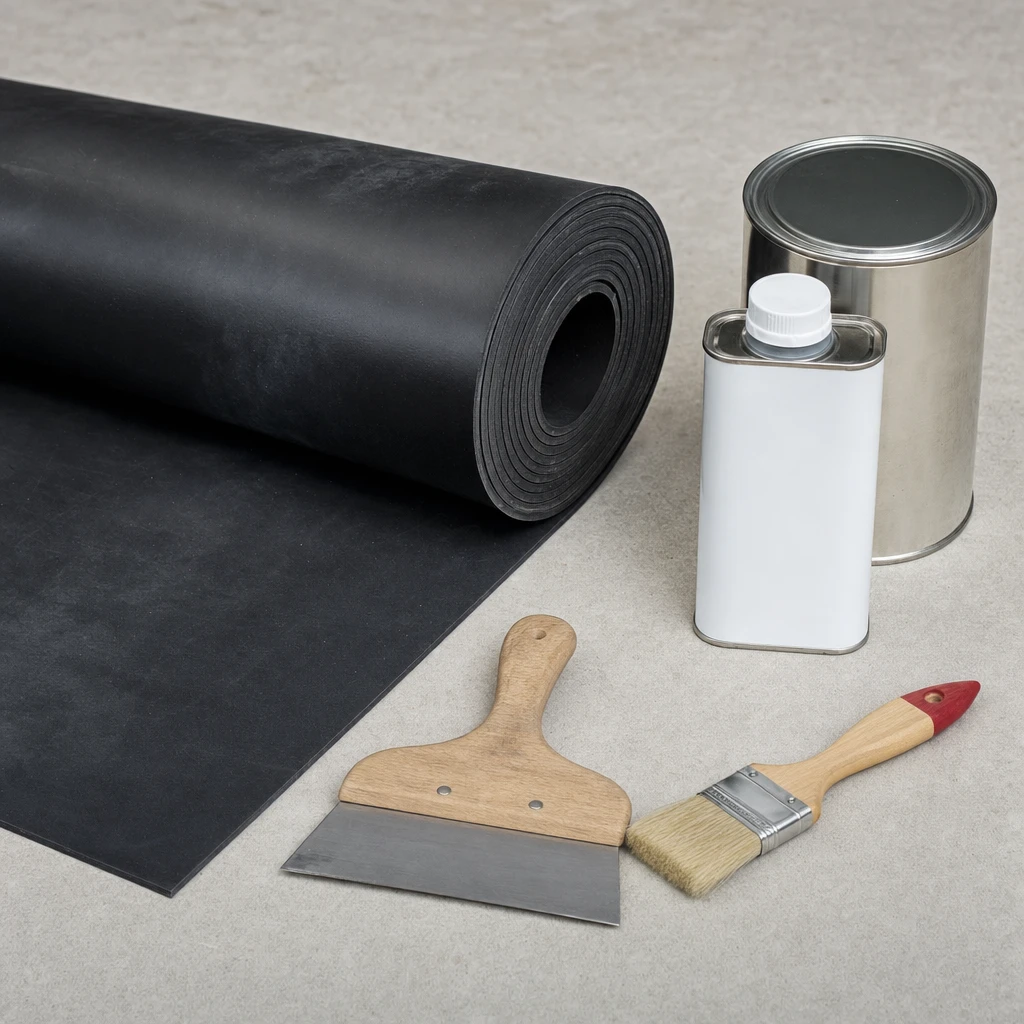EPDM Bahn, Klebstoff und Reiniger für EPDM Lebensdauer