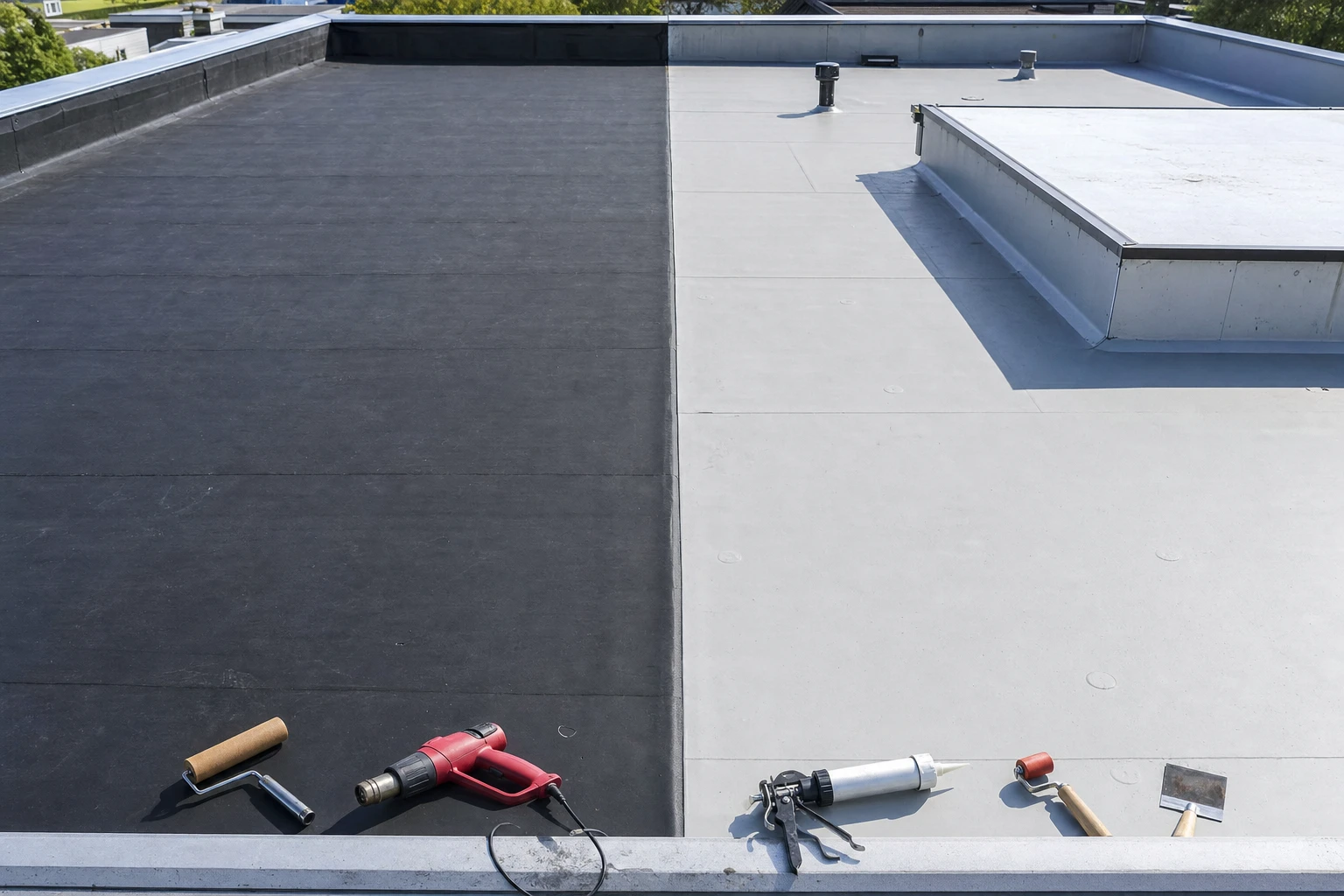 EPDM oder TPO: Welche Dachfolie passt wann?