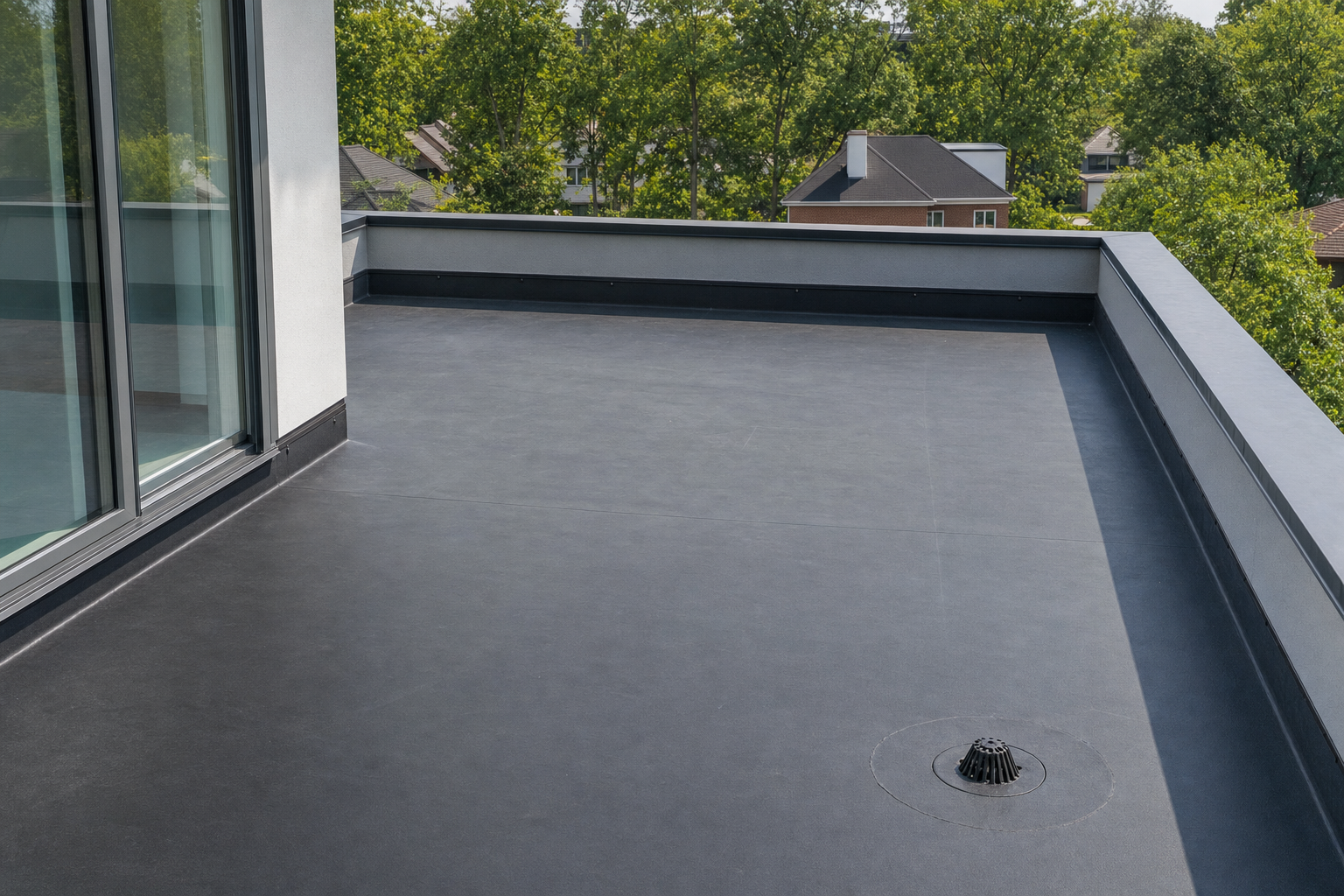 Terrasse & Balkon mit EPDM abdichten