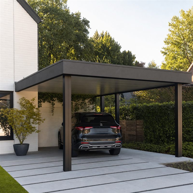 Carport mit EPDM-Dachfolie abdichten