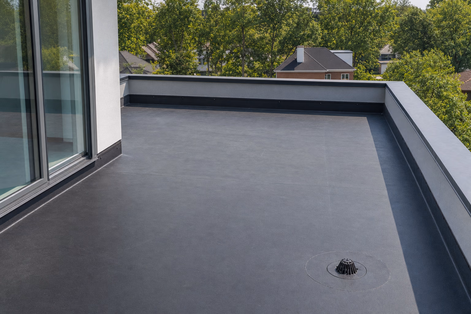 Terrasse & Balkon mit EPDM abdichten